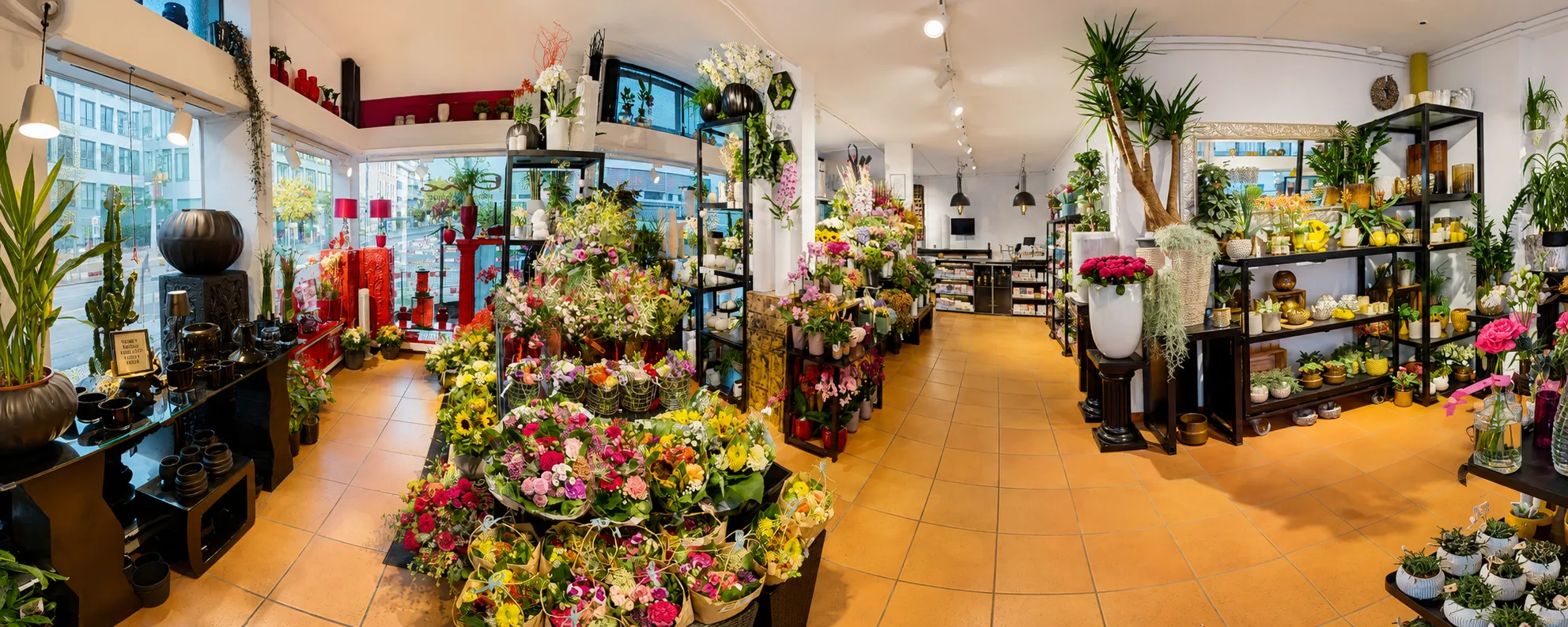 360° Rundgang durch Blumen Eric in Basel